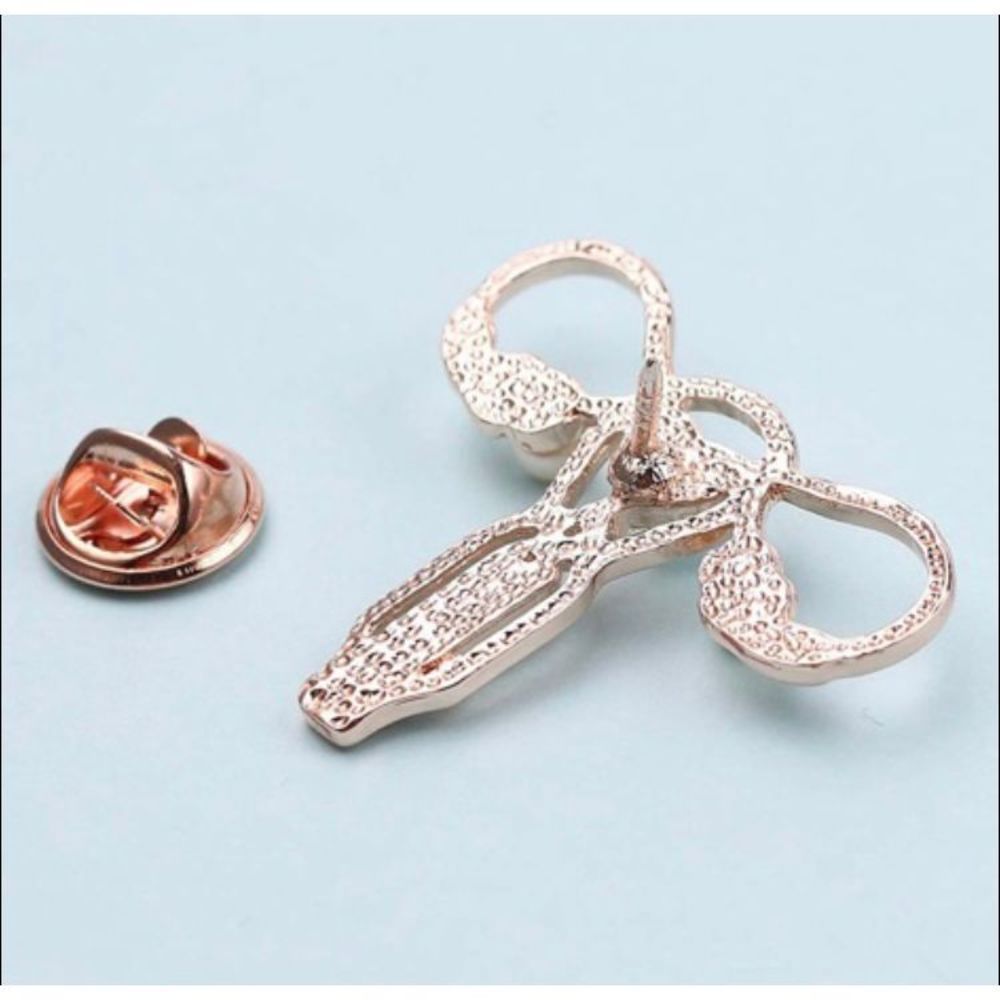 Female Reproductive Pin -Yellow Gold NEW - Picture 5 of 9